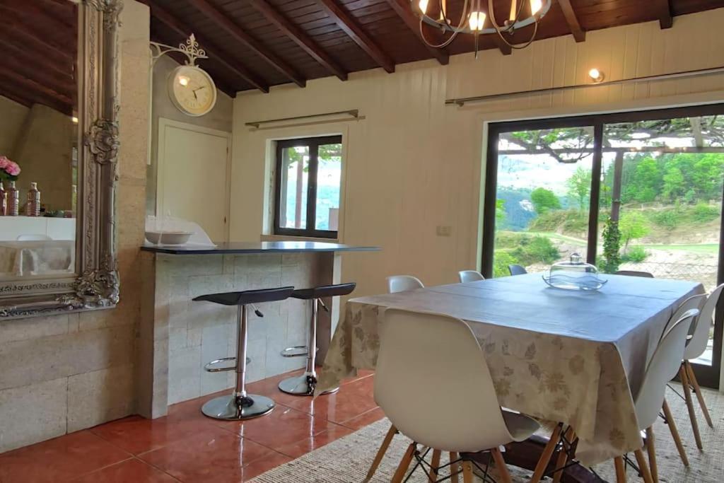 Pool House Au Coeur Du Geres A Rio Caldo Villa Eksteriør bilde