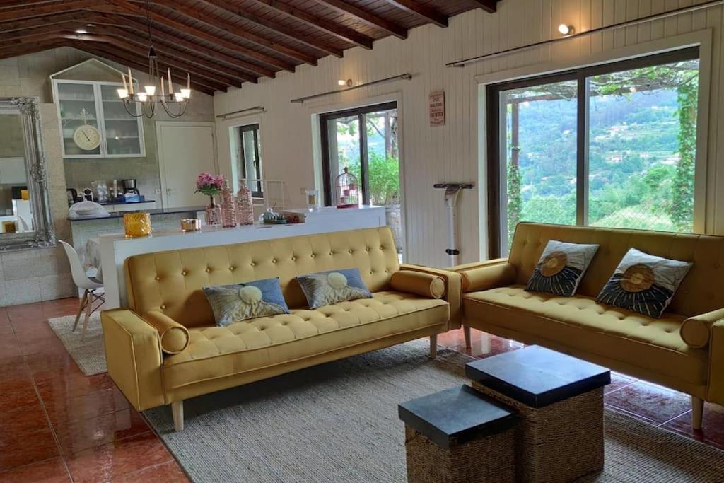 Pool House Au Coeur Du Geres A Rio Caldo Villa Eksteriør bilde